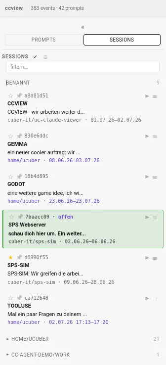 Sitzungen